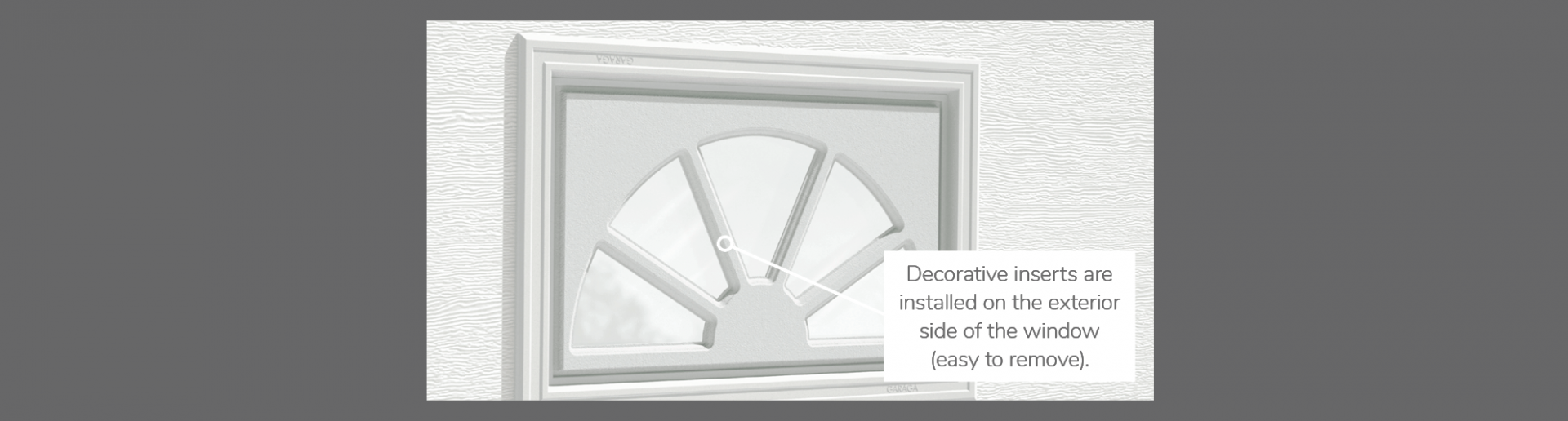 Sherwood Decorative Insert, 21" x 13", available for door R-16